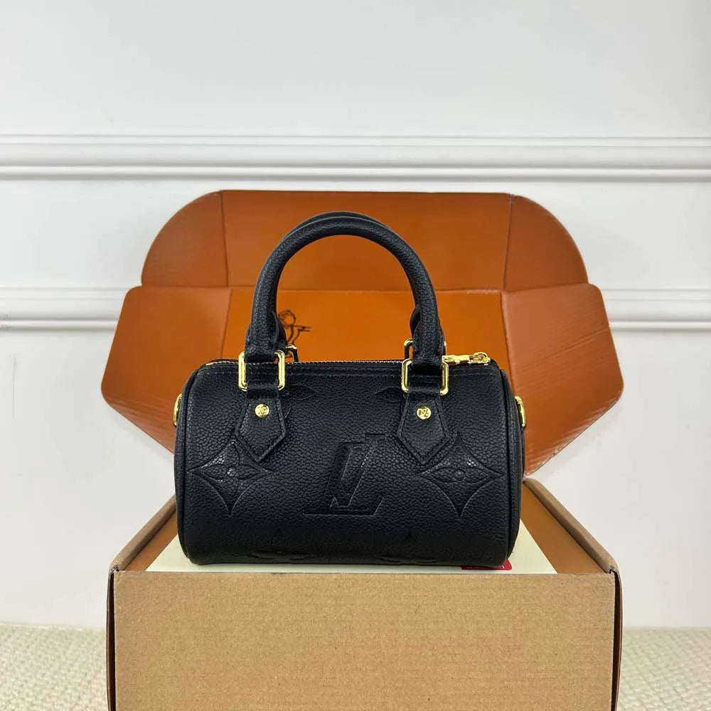 Designer Bag Makeup Bag Luxury Cosmetic Bag High Quality Women'S Handbag Purse Cowhide Travel Storage Bag Toiletry Bag Mini Brown Vanity Bag Designer Cosmetic Bag
