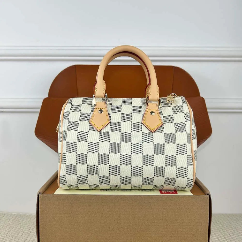 Designer Bag Makeup Bag Luxury Cosmetic Bag High Quality Women'S Handbag Purse Cowhide Travel Storage Bag Toiletry Bag Mini Brown Vanity Bag Designer Cosmetic Bag