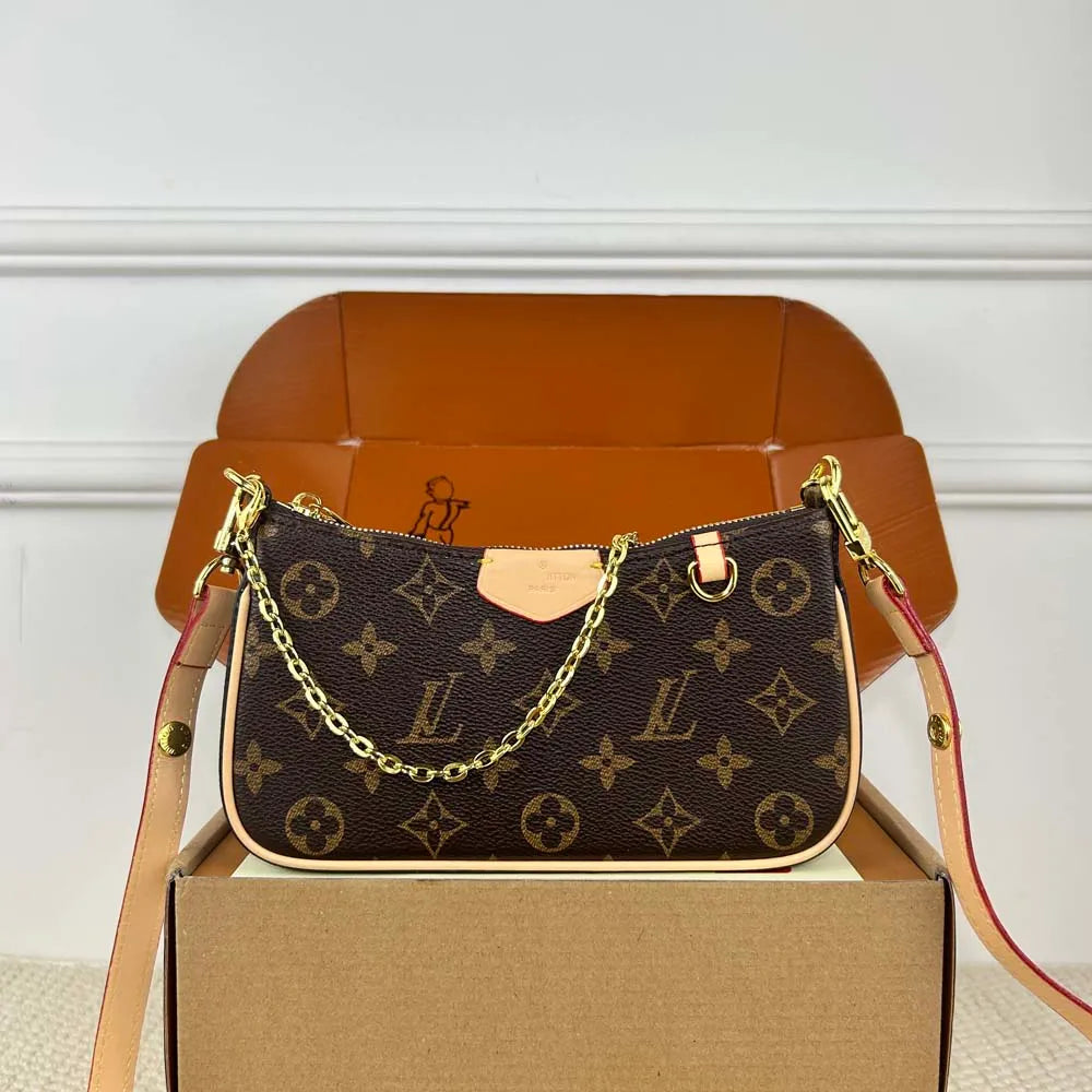 Designer Bag Makeup Bag Luxury Cosmetic Bag High Quality Women'S Handbag Purse Cowhide Travel Storage Bag Toiletry Bag Mini Brown Vanity Bag Designer Cosmetic Bag