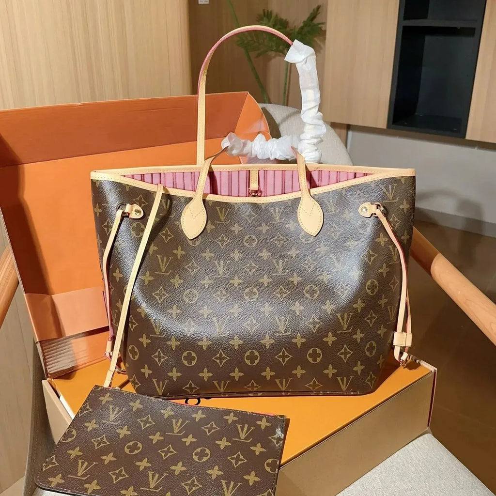 Designer Bag Makeup Bag Luxury Cosmetic Bag High Quality Women'S Handbag Purse Cowhide Travel Storage Bag Toiletry Bag Mini Brown Vanity Bag Designer Cosmetic Bag